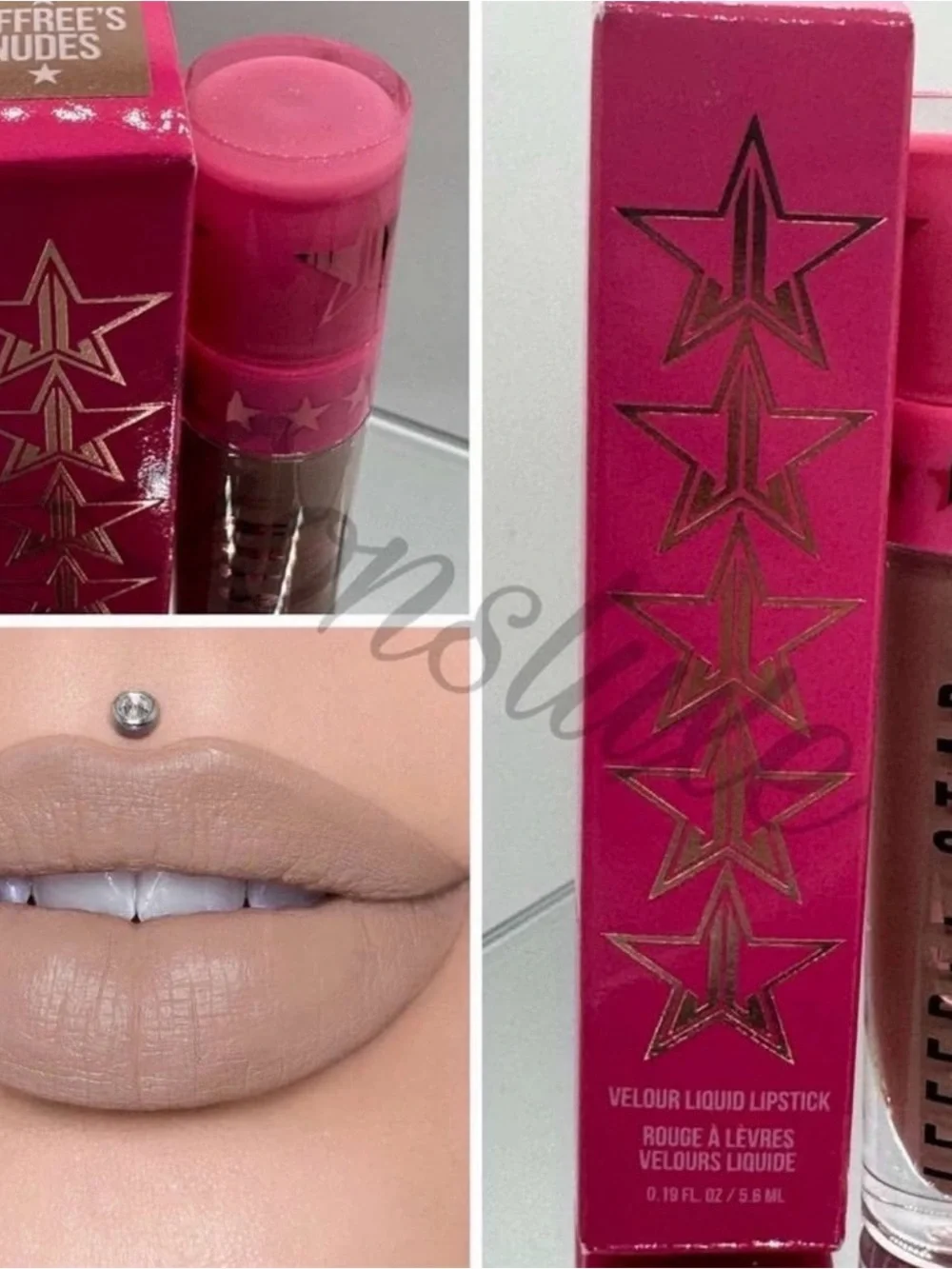 Jeffree ⭐️ JEFFREE’S NUDES Velour Liquid Lipstick — Nude Taupe